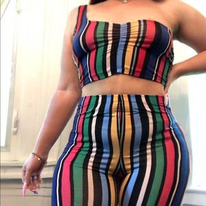 Two-piece colorful set!